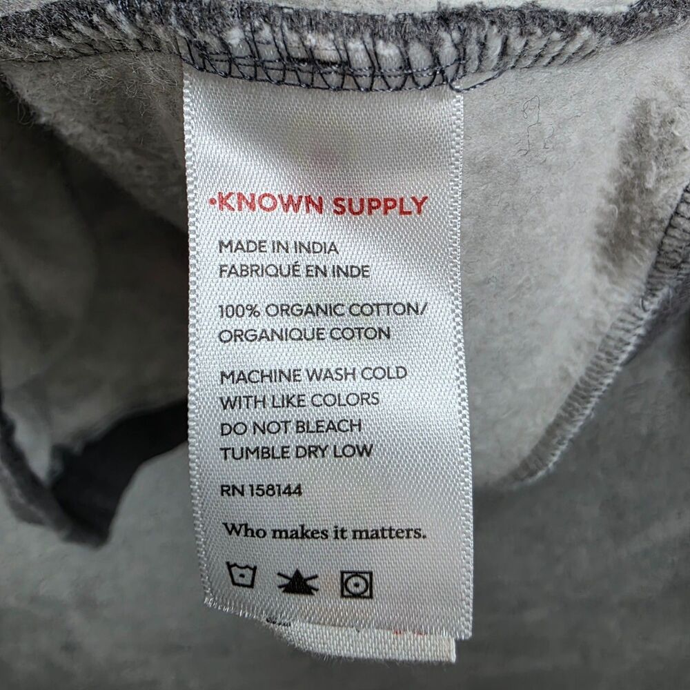 Known Supply Men's Gray Pullover Sweatshirt Size XL LOGO - Picture 5 of 9
